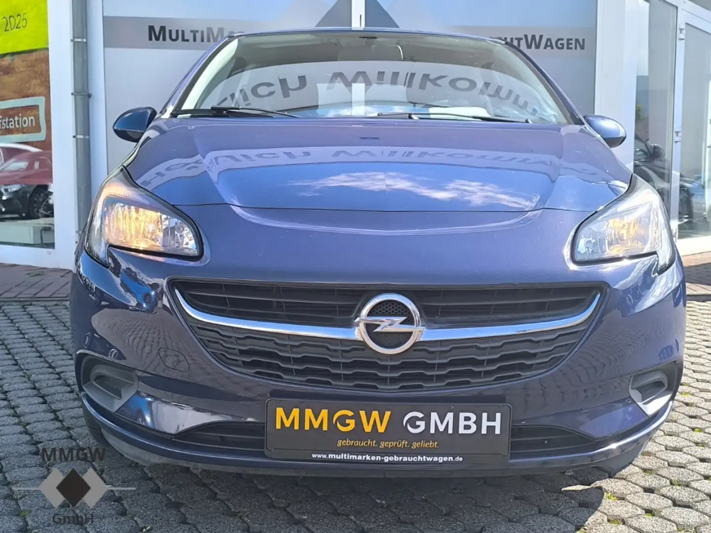 Opel Corsa E  1.2 Berganfahrass/Klima/eFH/Tagfahrlicht Blau - 2