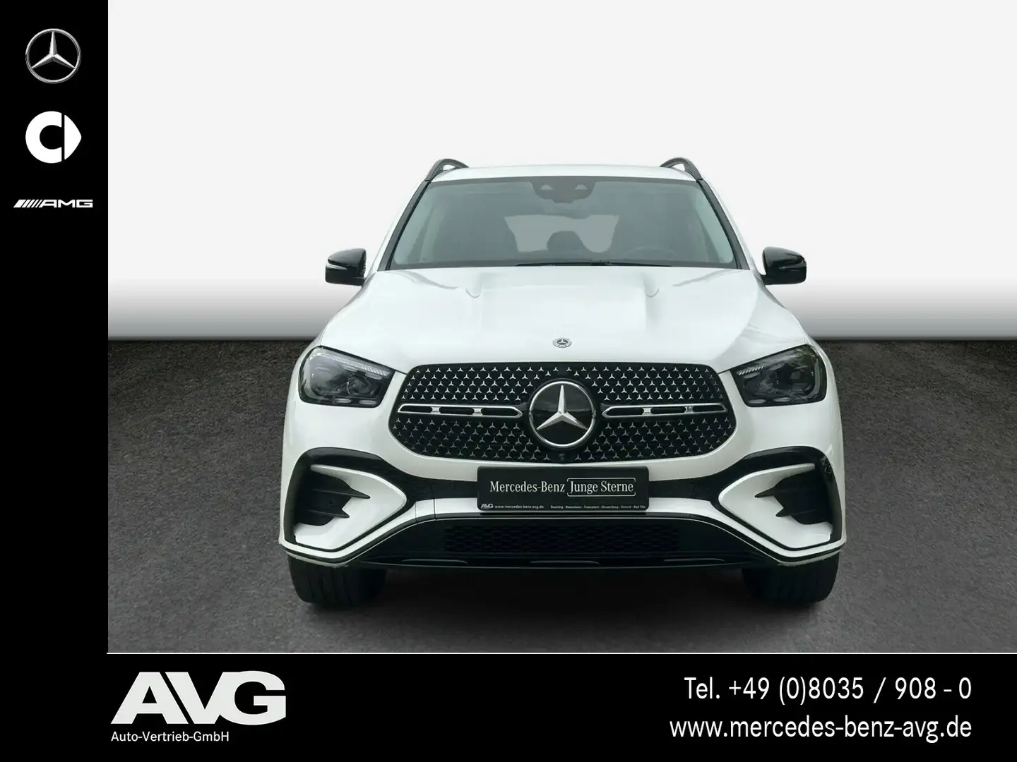 Mercedes-Benz GLE 300 GLE 300 d 4M AMG DISTRONIC 360° Multibeam Burmes Weiß - 2