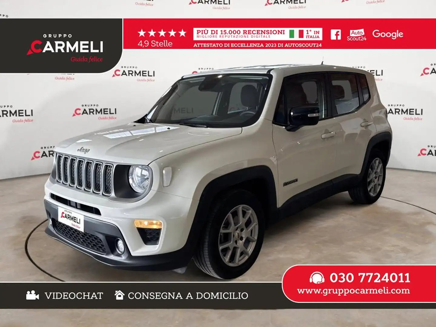 Jeep Renegade 1.0 t3 Limited 2wd Bianco - 1