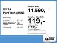Citroen C3 1.2 PureTech SHINE 5-türig Sitzheiz, Alu, PDC Schwarz - thumbnail 4
