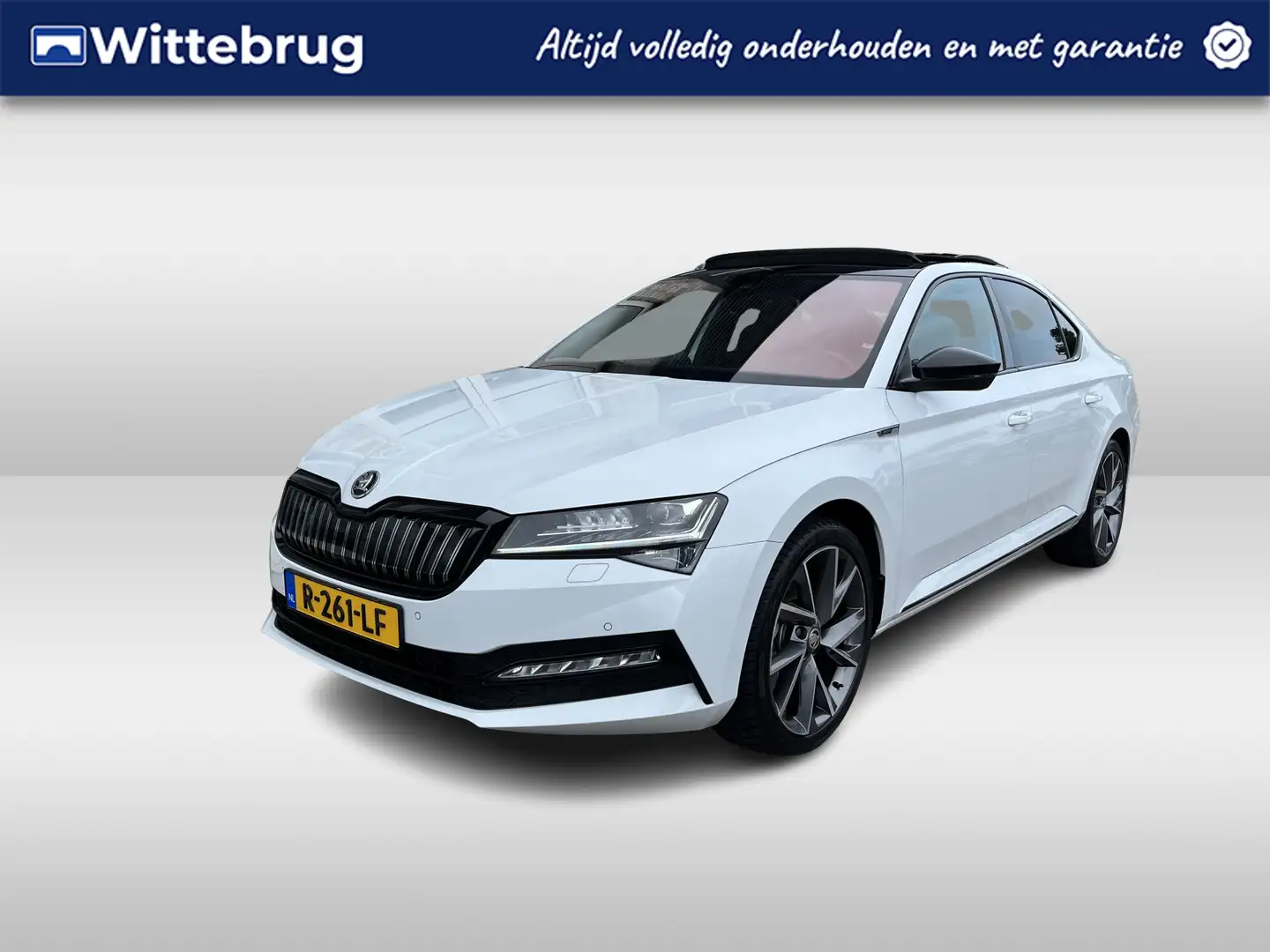 Skoda Superb 1.4 TSI iV Sportline Business / AUTOMAAT/ PANO/ GA Blanco - 1