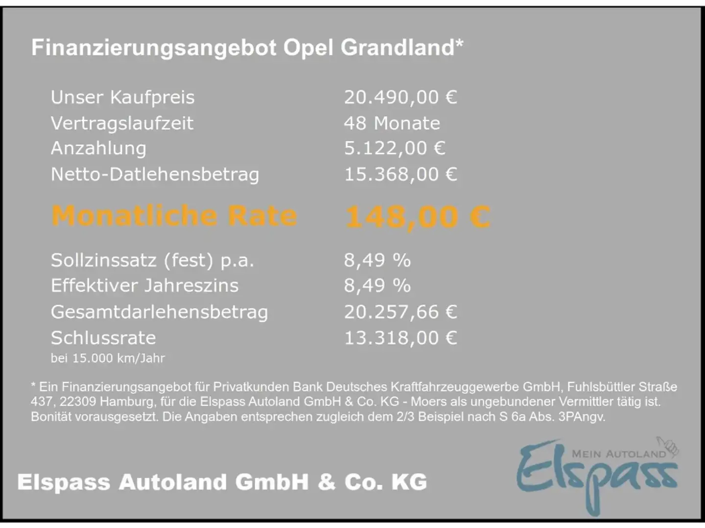 Opel Grandland Business INNOVATION AUTOMATIK NAV LED AHK EL.HECKK Gri - 2