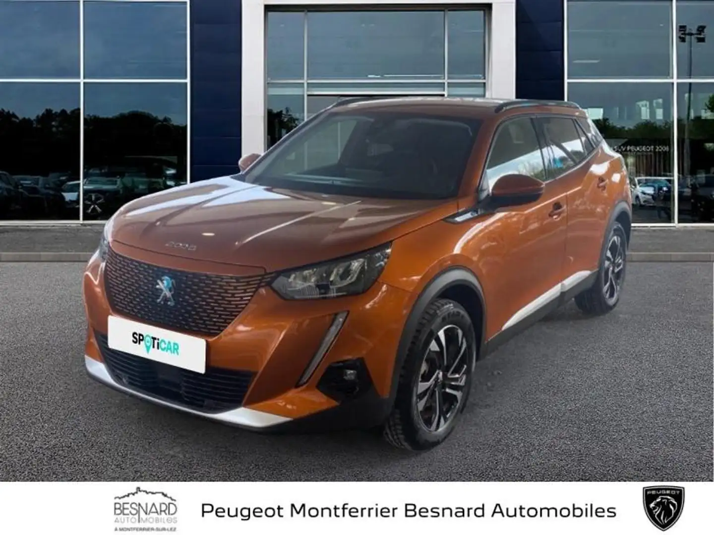 Peugeot e-2008 e-2008 136ch Roadtrip Orange - 1