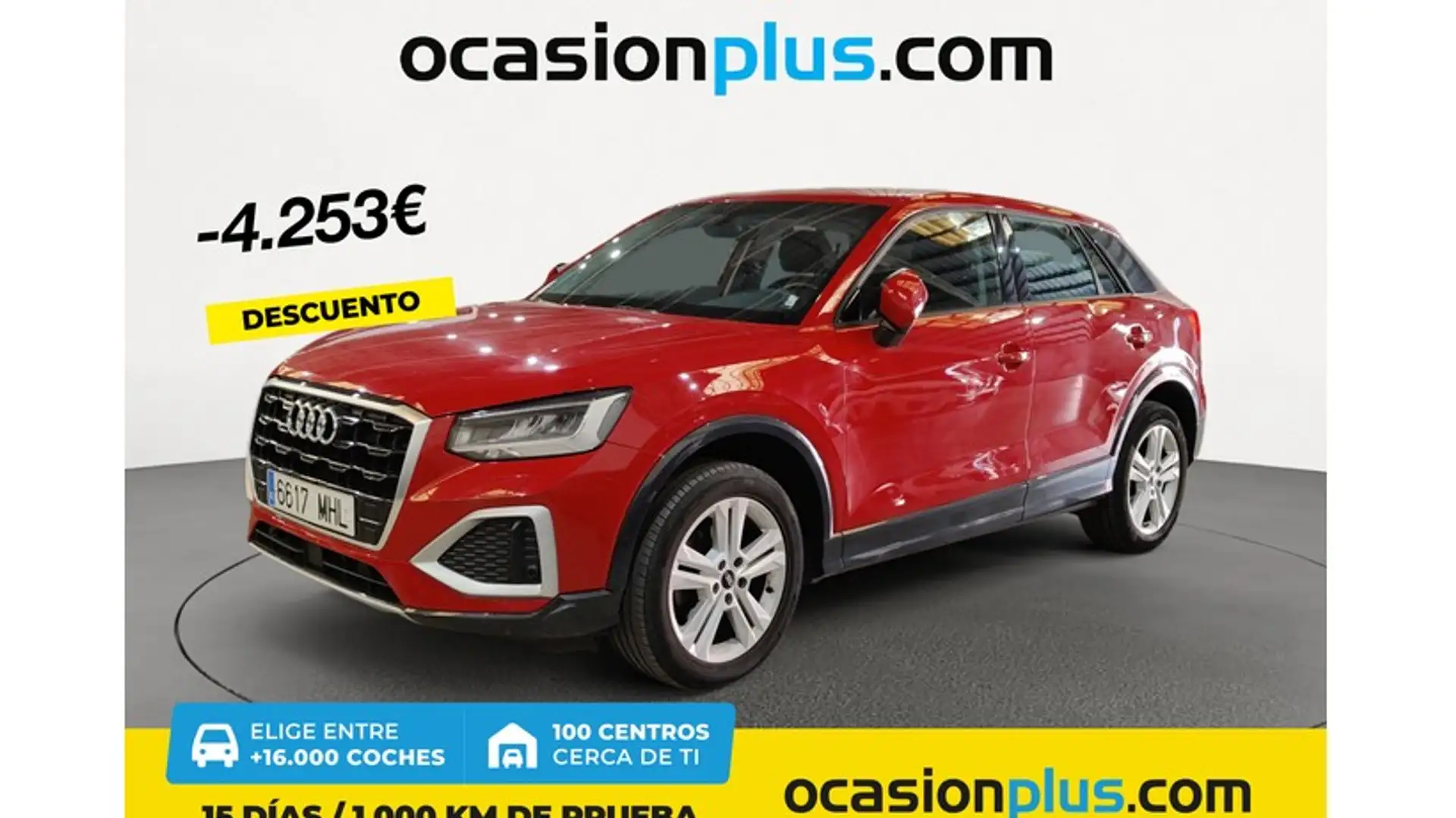 Audi Q2 30 TFSI Advanced 81kW Rojo - 1