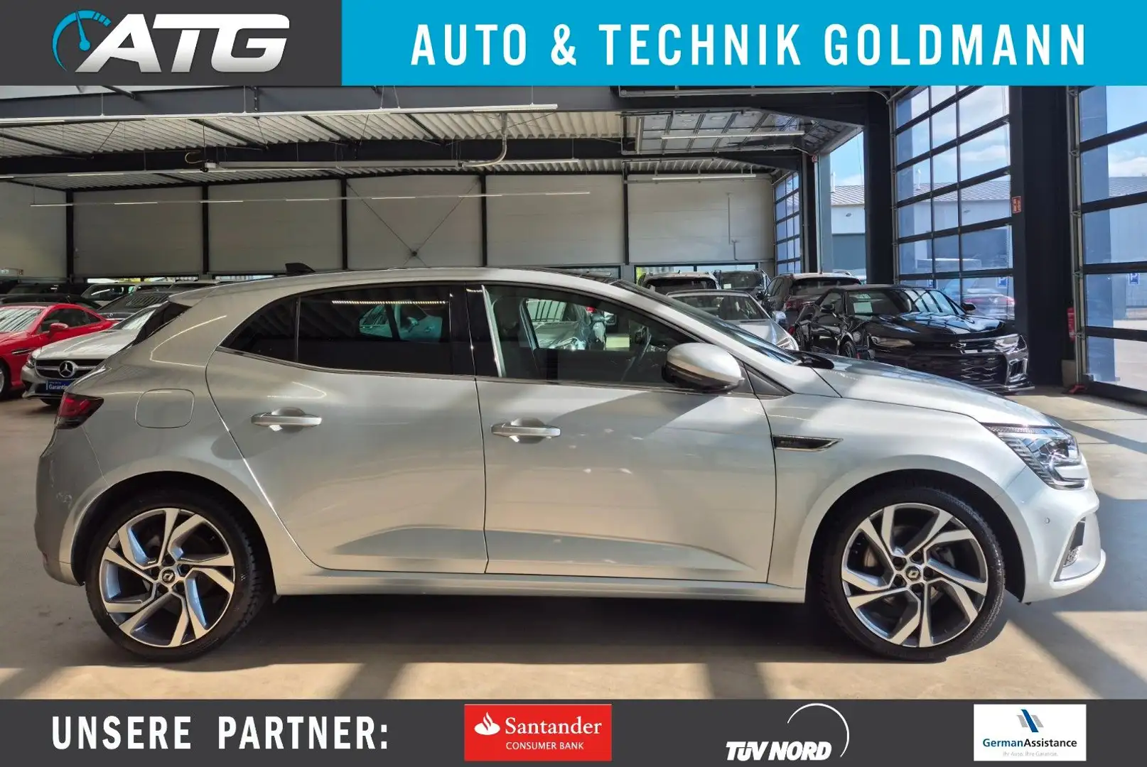 Renault Megane MEGANE IV R.S. LINE ALCANTARA NAVI CAMERA PANO Silber - 1