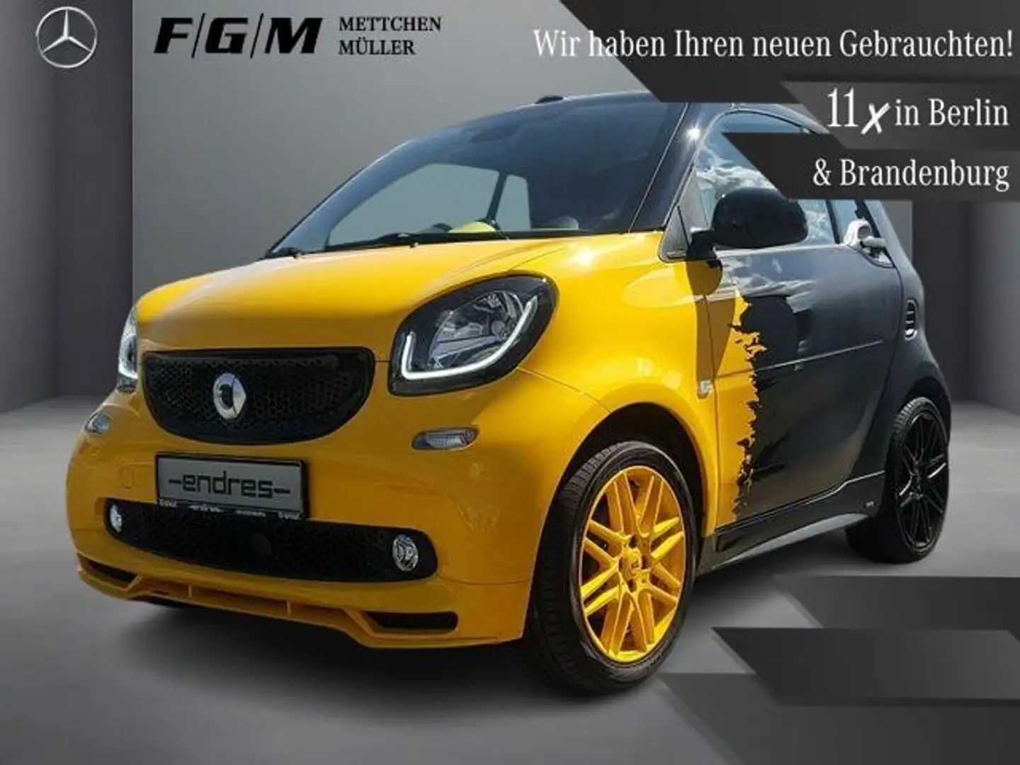 smart forTwo CABRIO FINAL COLLECTOR EDITION 21 Sitzhz Noir - 1