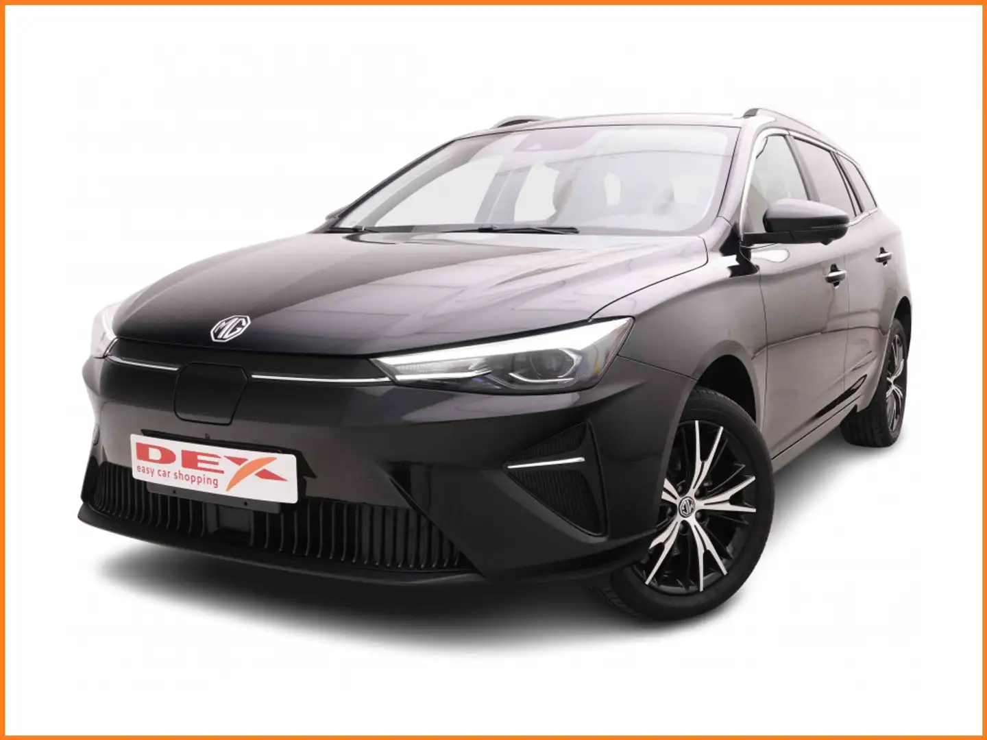 MG MG5 61 kWh Long Range 400km WLTP Luxury + Leather + 360 Cam Zwart - 1