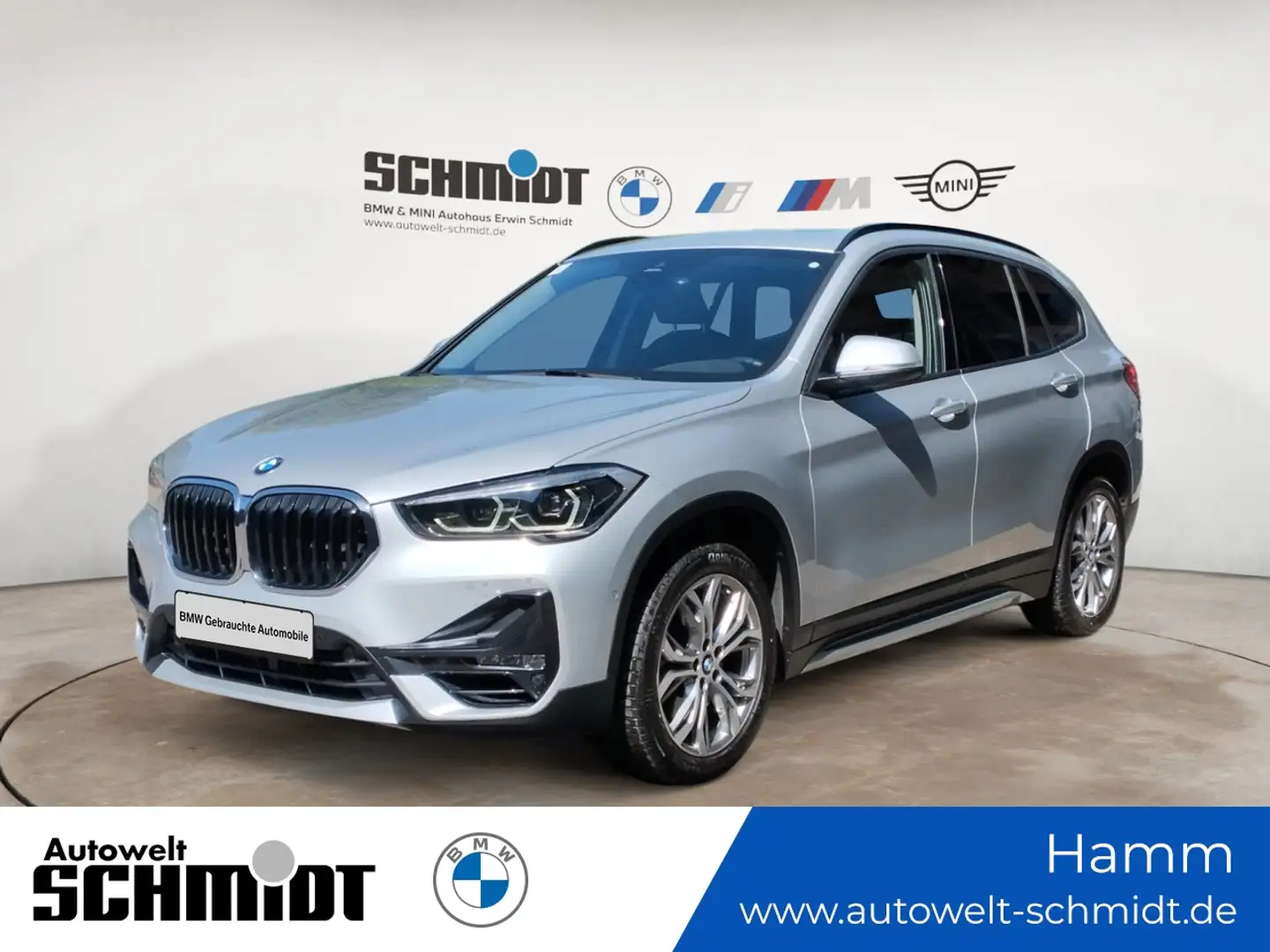 BMW X1 xDrive20i Aut. Sport Line + GARANTIE Plateado - 1