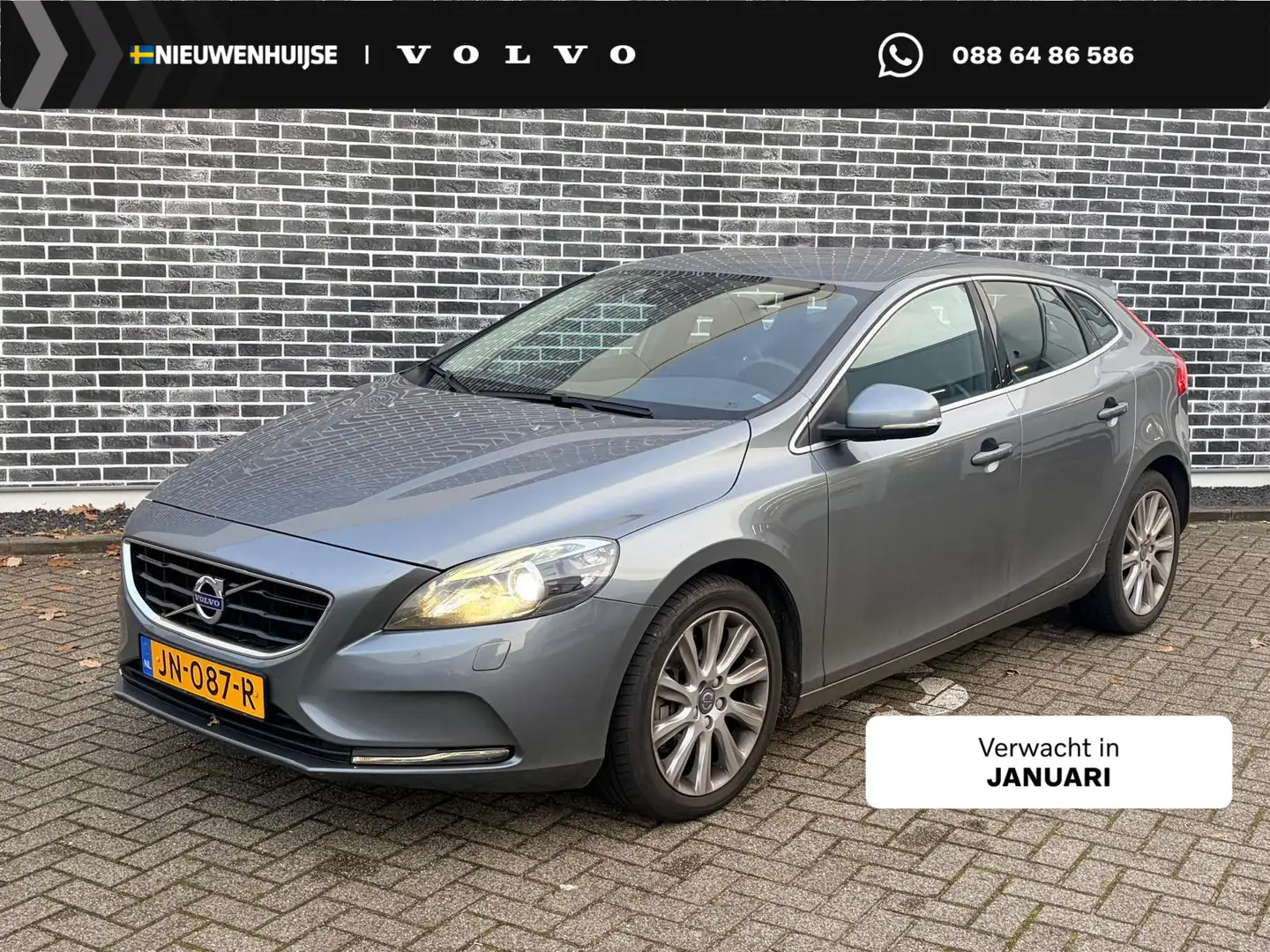 Volvo V40 1.5 T3 Nordic+ | Automaat | Trekhaak | Bi-xenon ko Grigio - 1