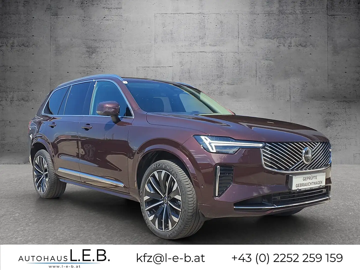 Volvo XC90 XC 90 T8 Twin Engine AWD Plus Bright Plug-In Hybri Braun - 2