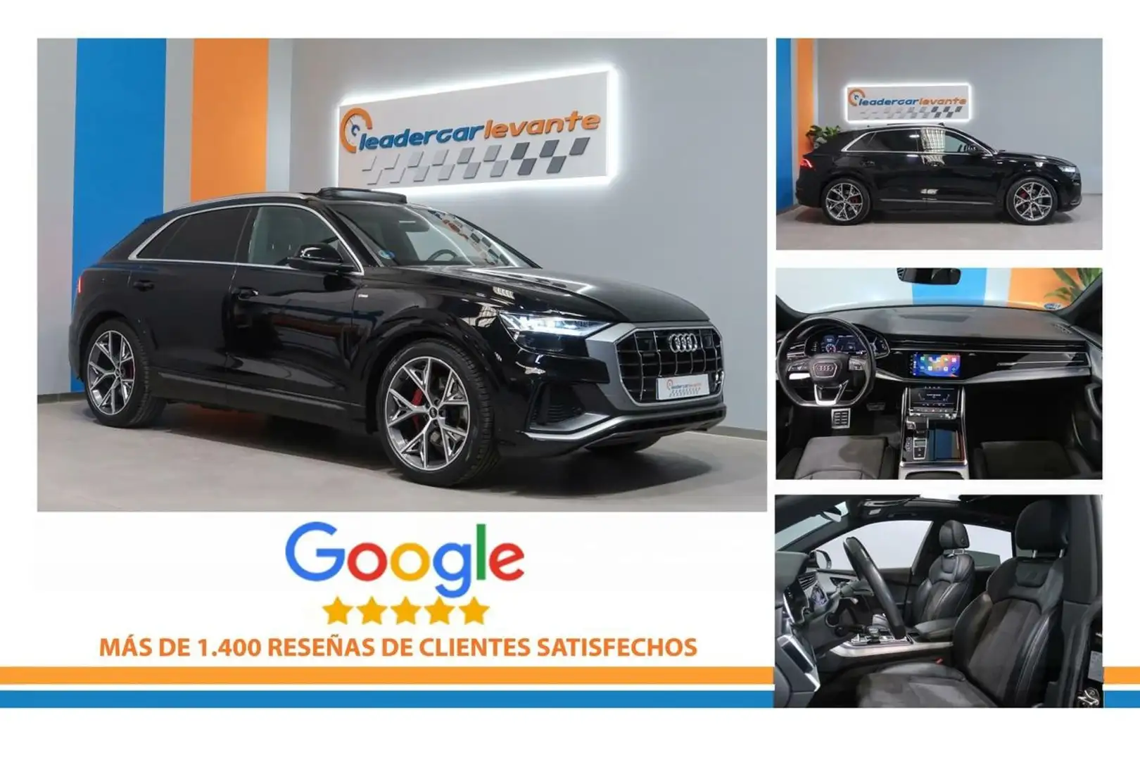 Audi Q8 S-LINE 50 TDI QUATTRO 286CV Negro - 2
