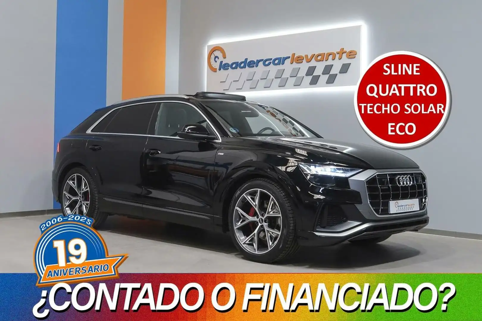 Audi Q8 S-LINE 50 TDI QUATTRO 286CV Negro - 1