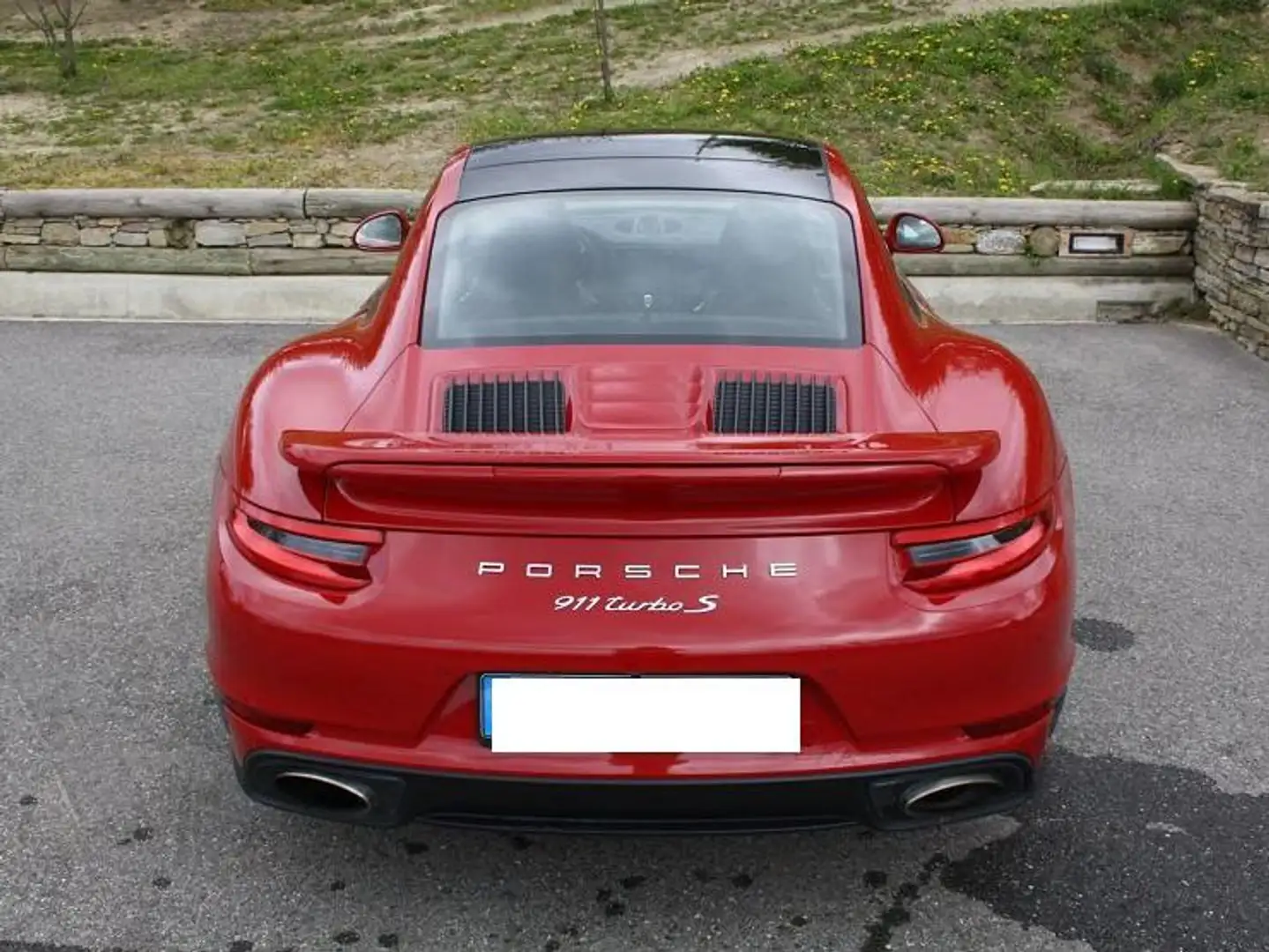 Porsche 911 911 Coupe 3.8 Turbo S 580cv auto Rosso - 1
