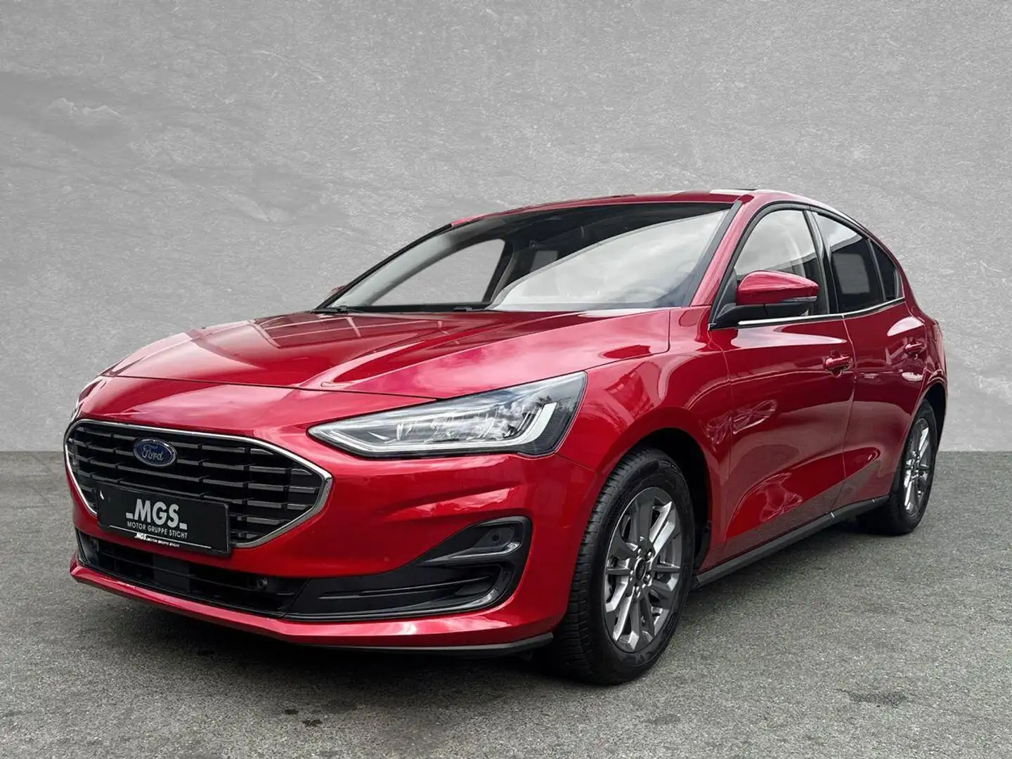 Ford Focus Titanium 1.0 EcoBoost DAB #BT #NAVI Rouge - 2