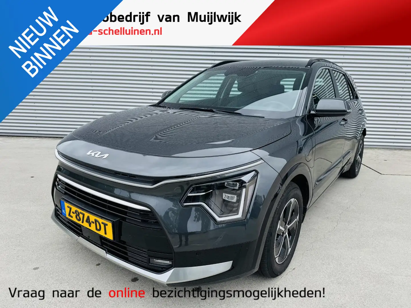 Kia Niro 1.6 GDi PHEV DynamicLine Edition Plug-in | Stoel&S Grijs - 1
