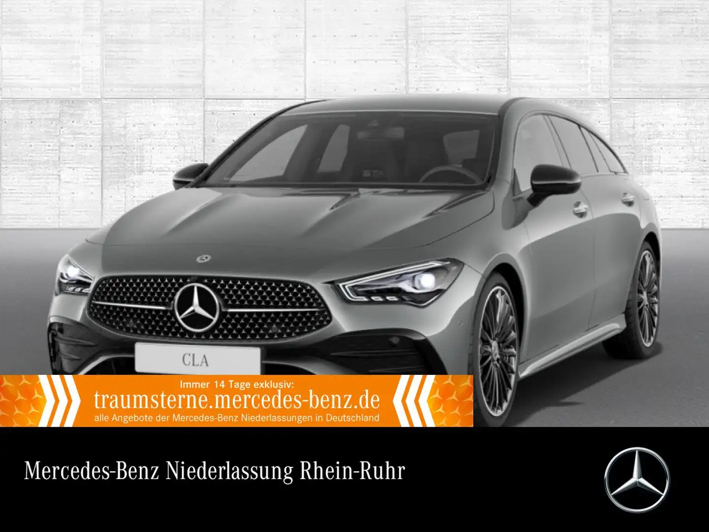Mercedes-Benz CLA 180 AMG+NIGHT+360°+AHK+LED+BURMESTER+TOTW+7G Gris - 1