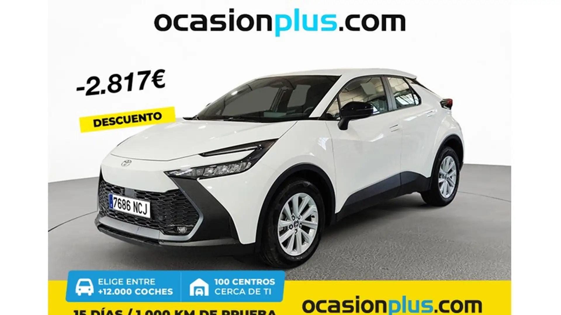 Toyota C-HR 140H Active Blanc - 1