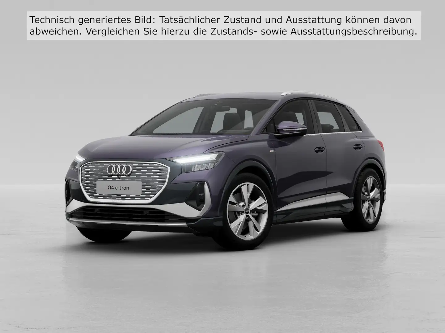 Audi Q4 e-tron 35 S-Line 20 LED NAVI SHZ Violett - 2