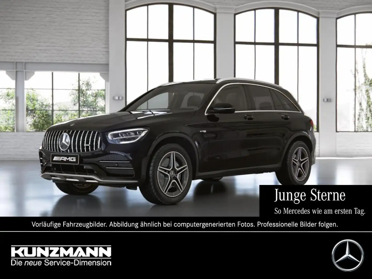 Mercedes-Benz GLC 43 AMG 4M MBUX Navi Kamera Totwinkel AHK Schwarz - 1
