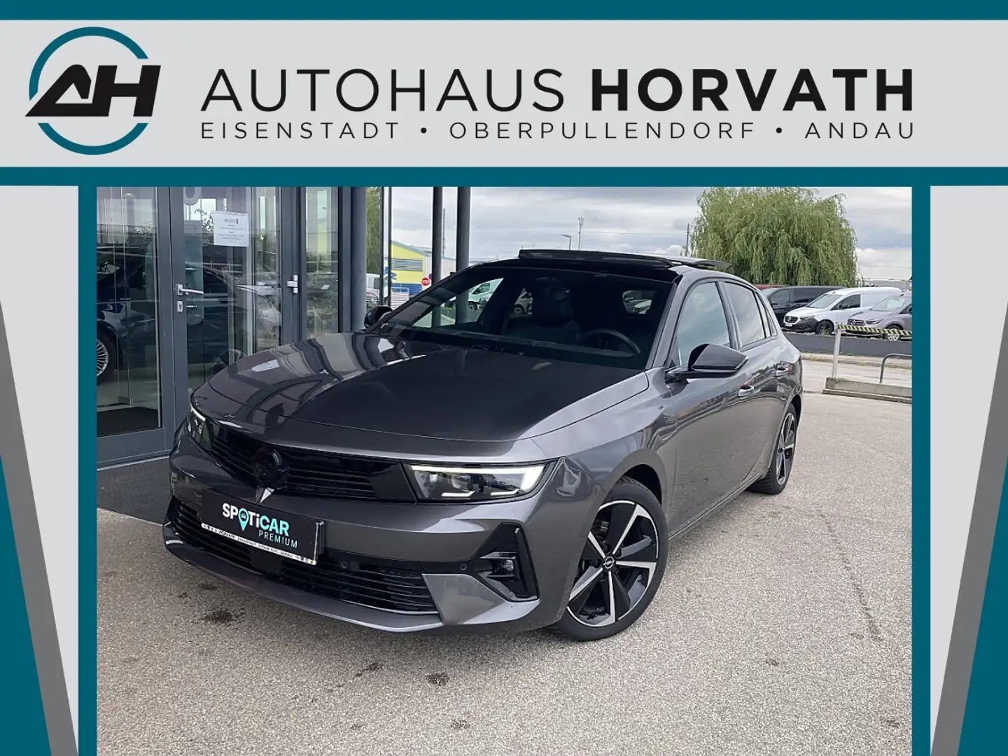 Opel Astra 1,2 Turbo GS Aut. Grau - 1