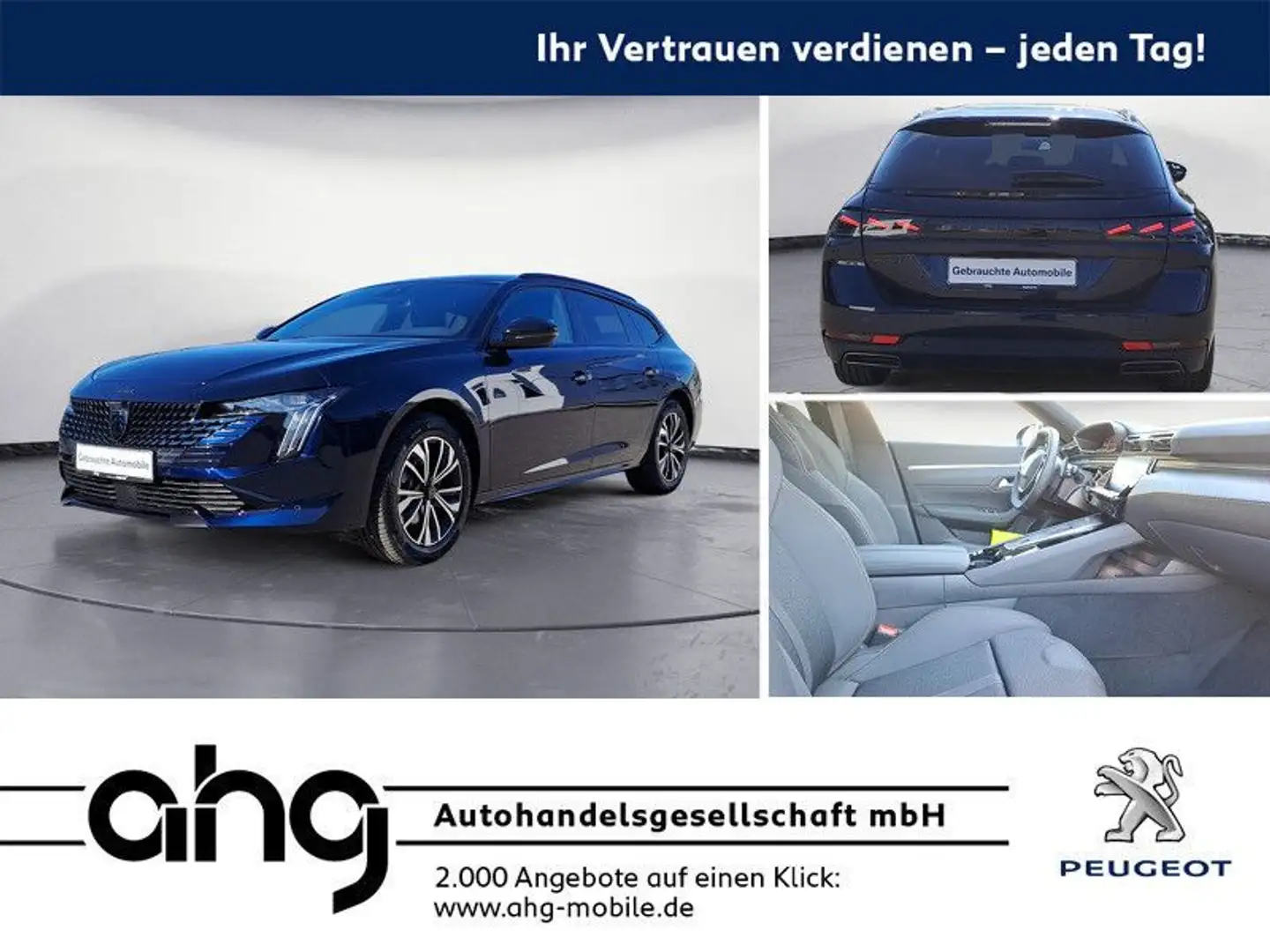 Peugeot 508 BlueHDi 130 EAT8 Allure SW Tageszulassung NP Blauw - 1