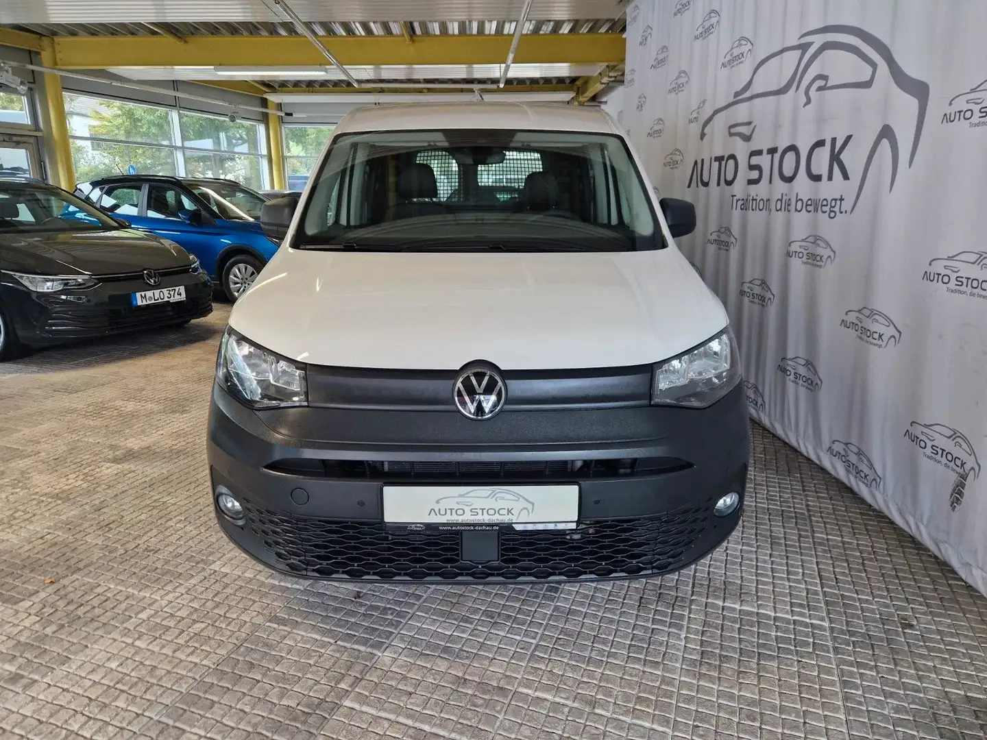 Volkswagen Caddy 2,0TDI Caddy Navi PDC Sitzheizung Klimaaut Weiß - 2