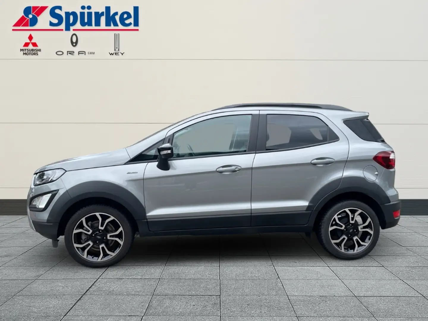 Ford EcoSport Active 1.0 EcoBoost Technik-Winter-Paket Silber - 2
