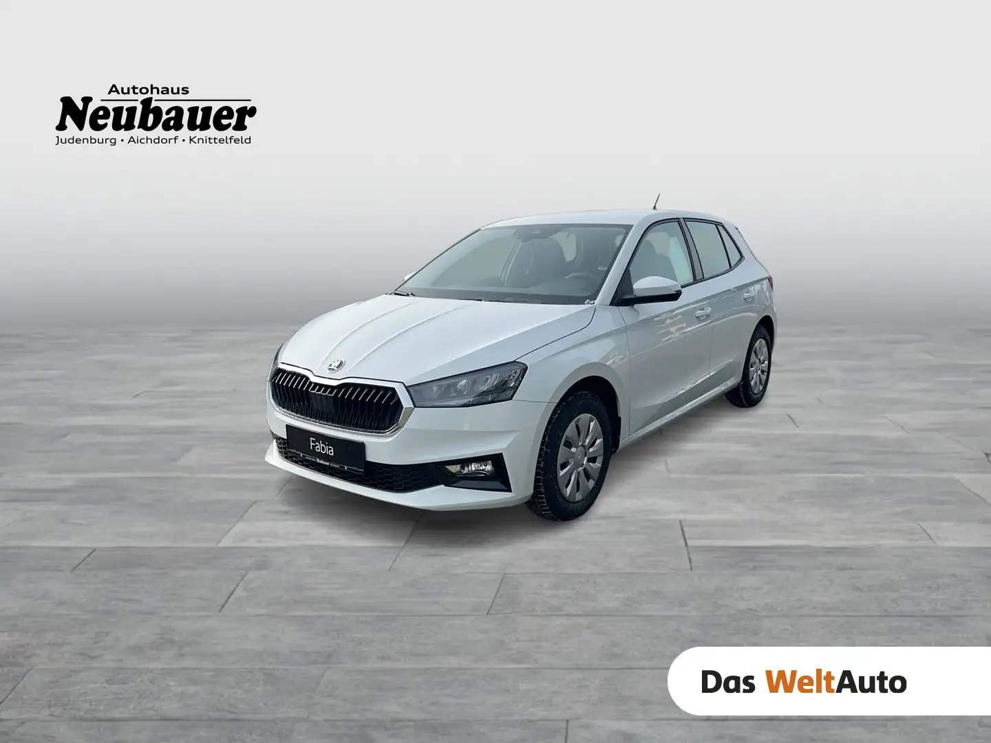 Skoda Fabia Essence TSI Weiß - 1