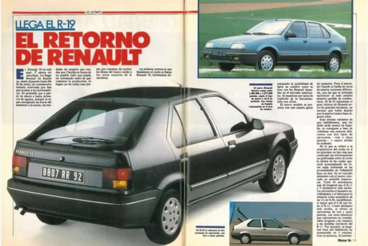 Renault R 19 R19 1.2 Tre o 1.4 TSE 5 Portep, foto 2