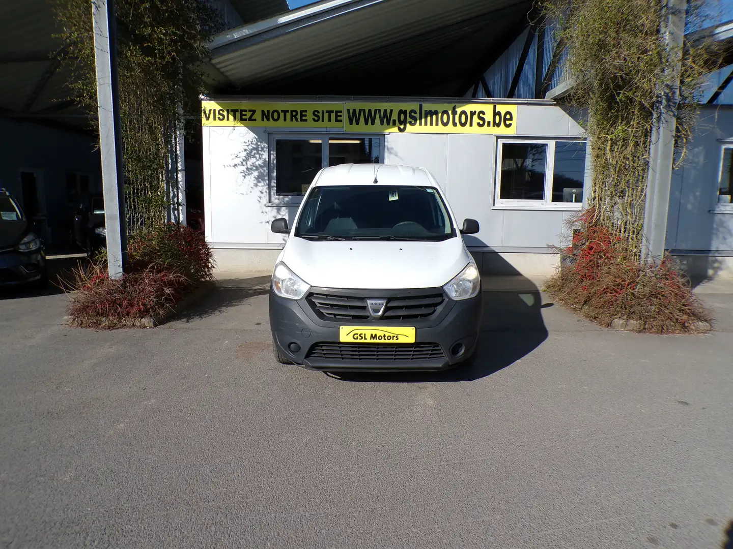 Dacia Dokker 1.600cc  83cv blanc 2 places 07/2015 1ere main Wit - 2