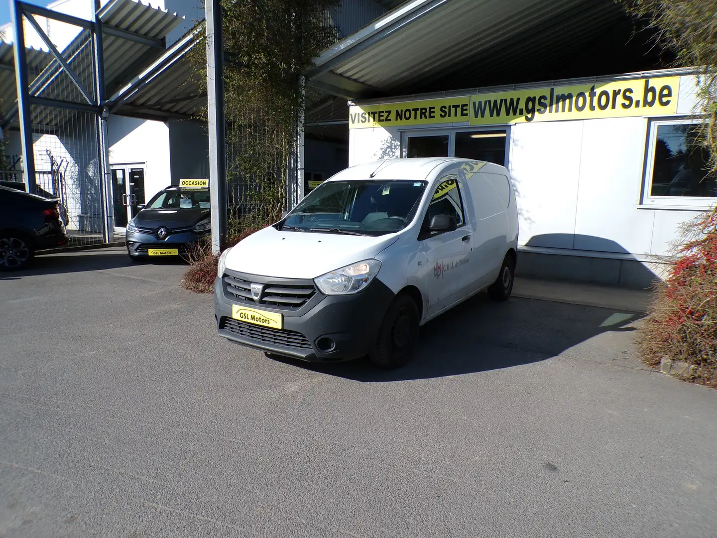 Dacia Dokker 1.600cc  83cv blanc 2 places 07/2015 1ere main Wit - 1