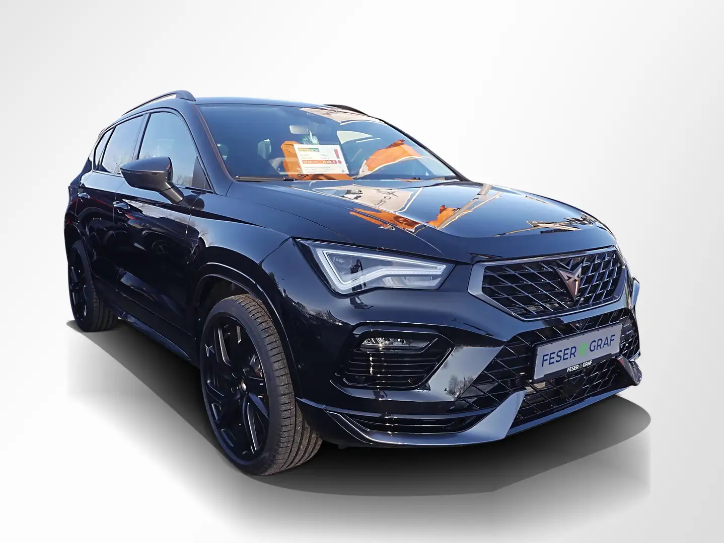 CUPRA Ateca 2.0 TSI VZ Tribe Edition 4D DSG AHK Navi Schwarz - 2