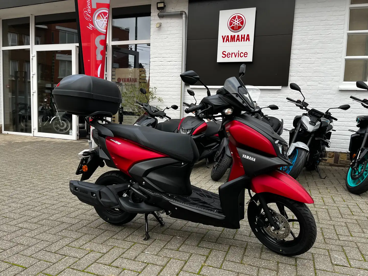 Yamaha RayZR garantie prolongée (juillet 2029) Rouge - 1
