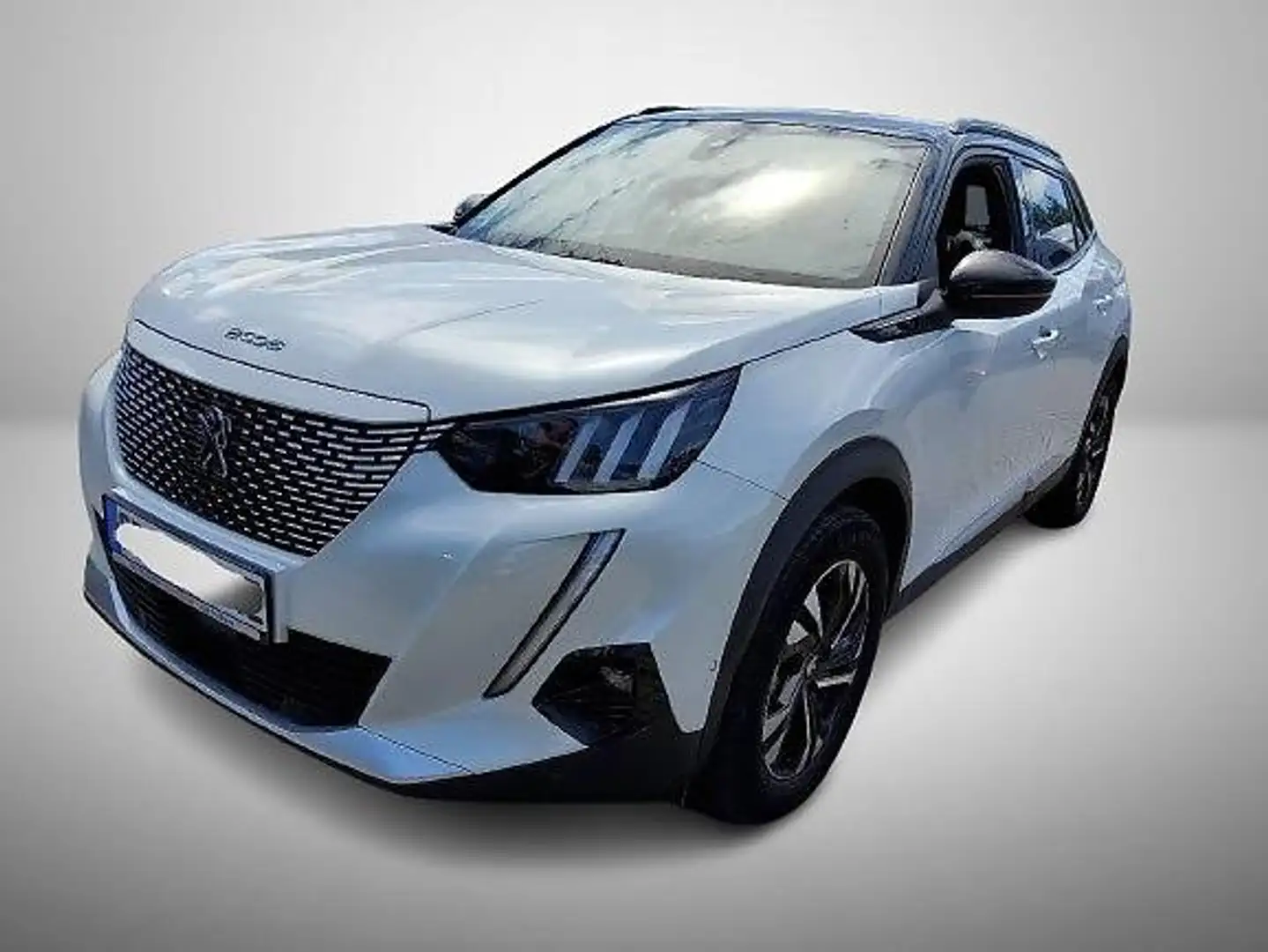 Peugeot 2008 Elektromotor 136 GT ACC/Navi/RFK/SHZ/WPU/PDC/Klima Blanc - 1