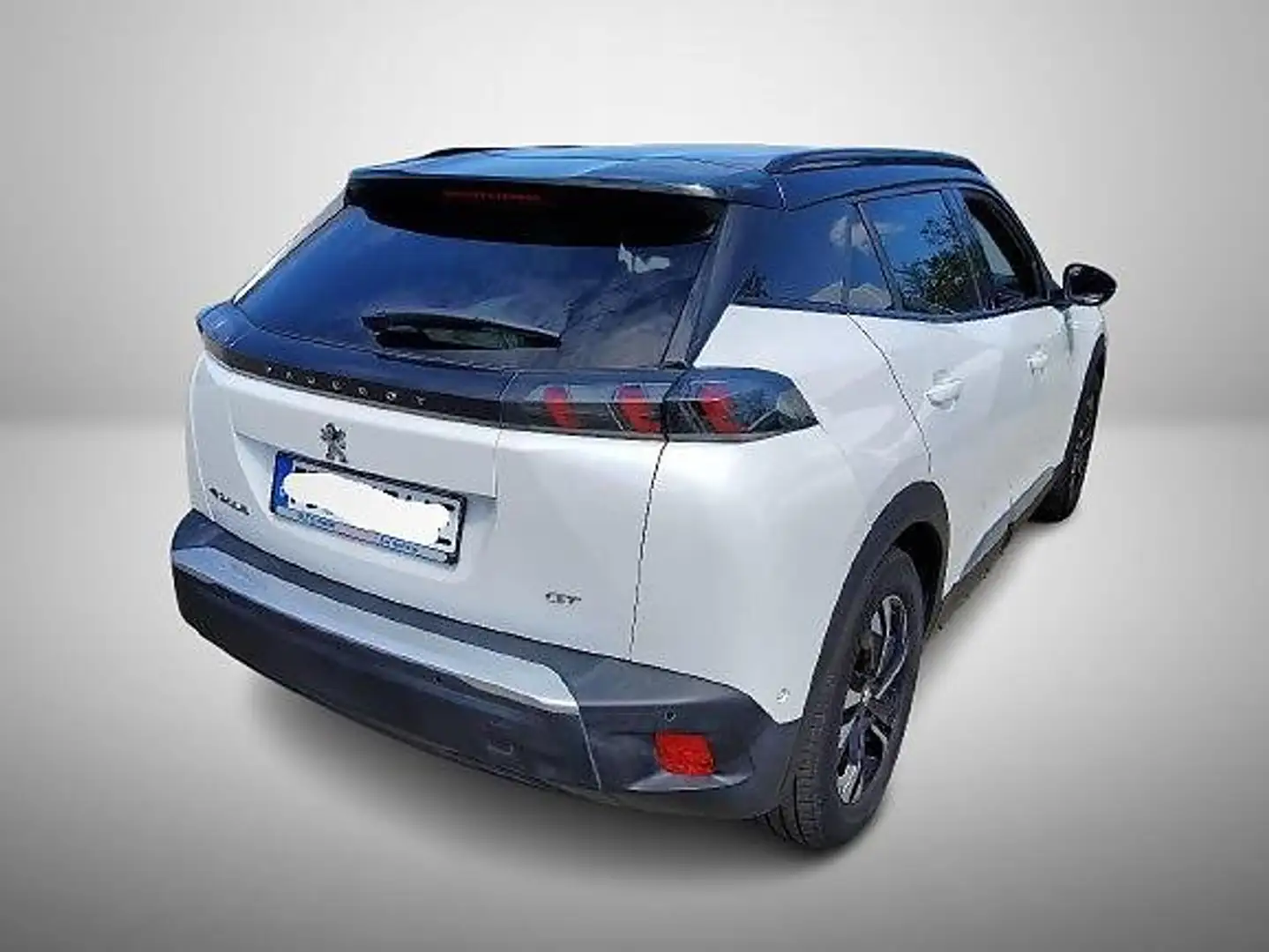 Peugeot 2008 Elektromotor 136 GT ACC/Navi/RFK/SHZ/WPU/PDC/Klima Blanc - 2