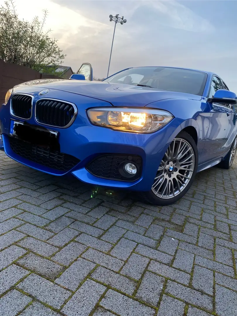 BMW 118 118d M Sport Blau - 2