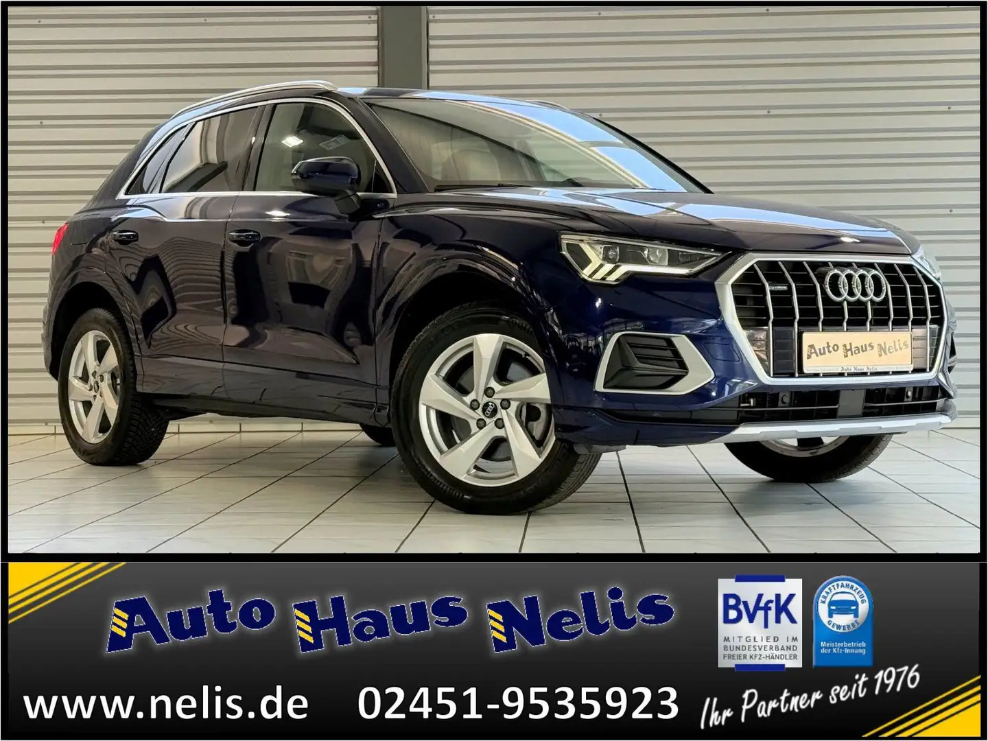 Audi Q3 40 TFSI quattro Advanced DAB Apple CarPlay Ka Bleu - 1