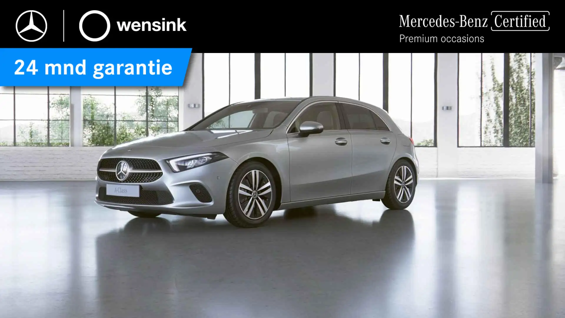 Mercedes-Benz A 180 Luxury Line | Premium Pack | Distronic | Apple Car Grijs - 1