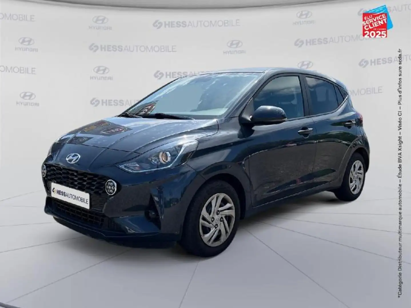 Hyundai i10 1.0 67ch ECO Creative BVR Camera Carplay Gris - 1