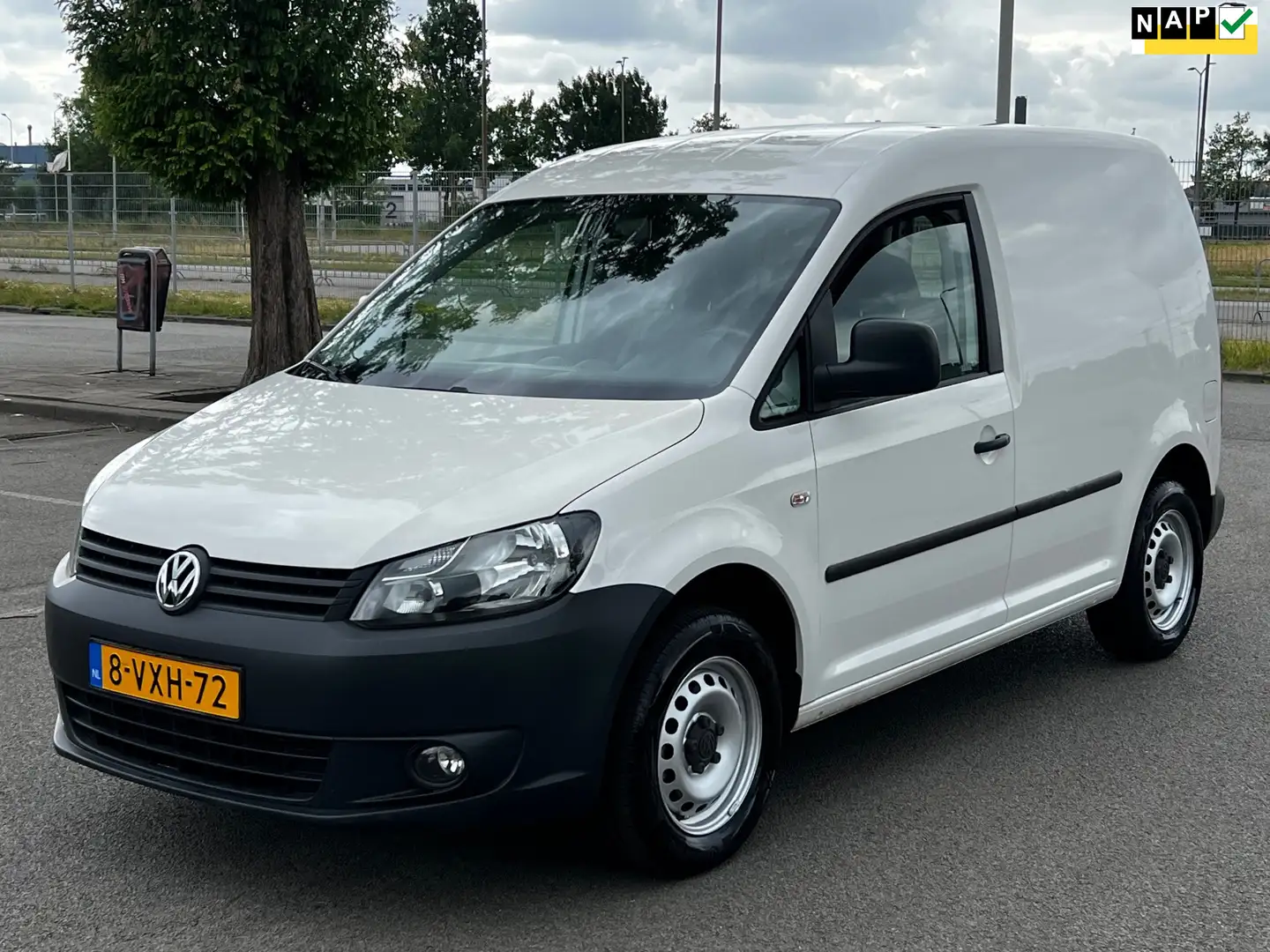 Volkswagen Caddy 1.6 TDI Go BMT - AIRCO - Cruise Control Blanc - 1