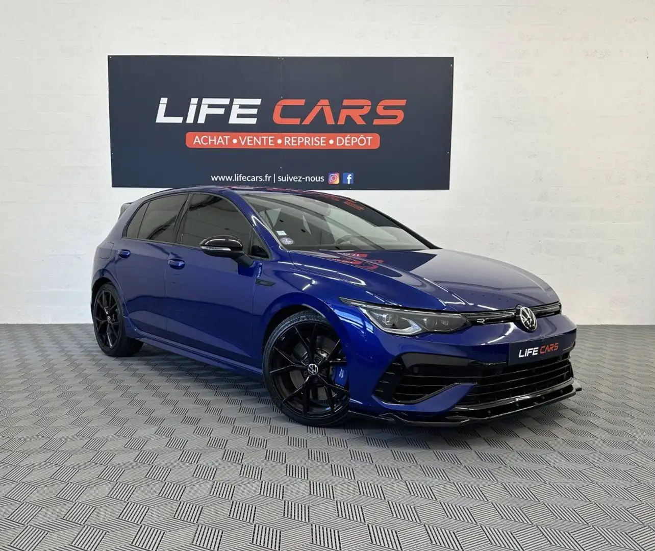 Volkswagen Golf 8R 2.0 TSI 320ch 4Motion DSG7 Pack Performance 202 Bleu - 1
