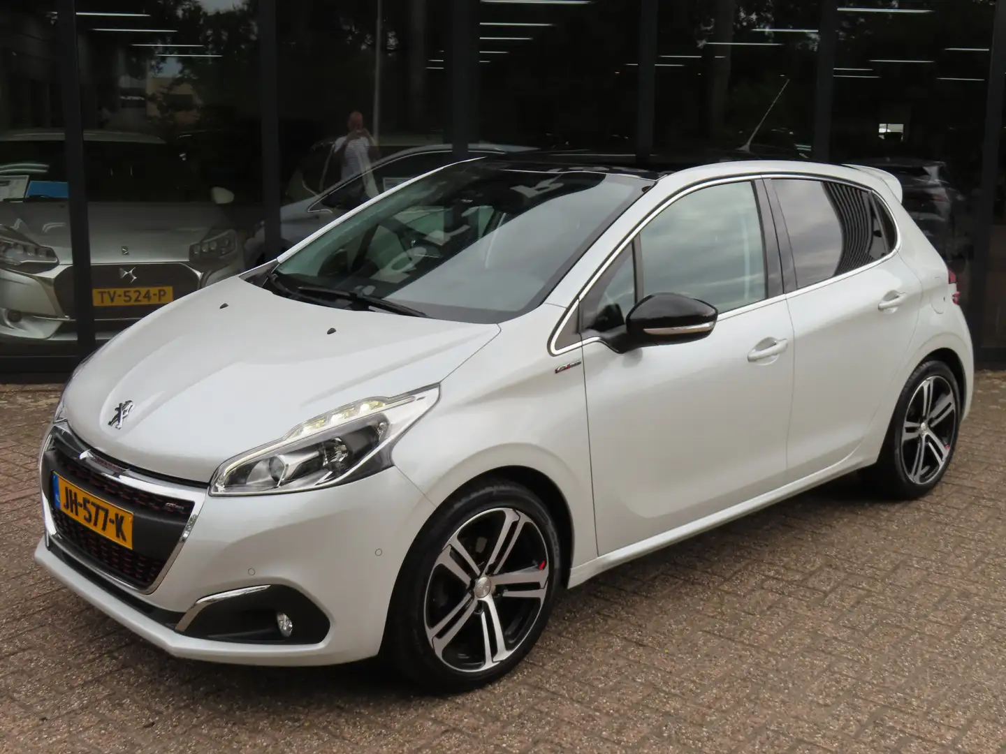 Peugeot 208 1.2 110pk Automaat GT-line*Panoramadak*Camera*Navi Blanco - 2