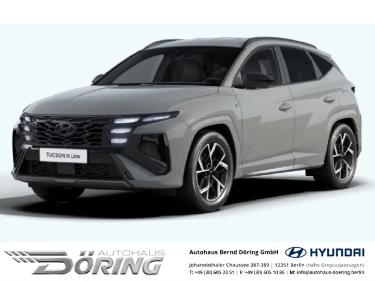 Hyundai TUCSON Hybrid N Line 1.6 Turbo Automatik 215 PS KRELL Sou Gris - 1