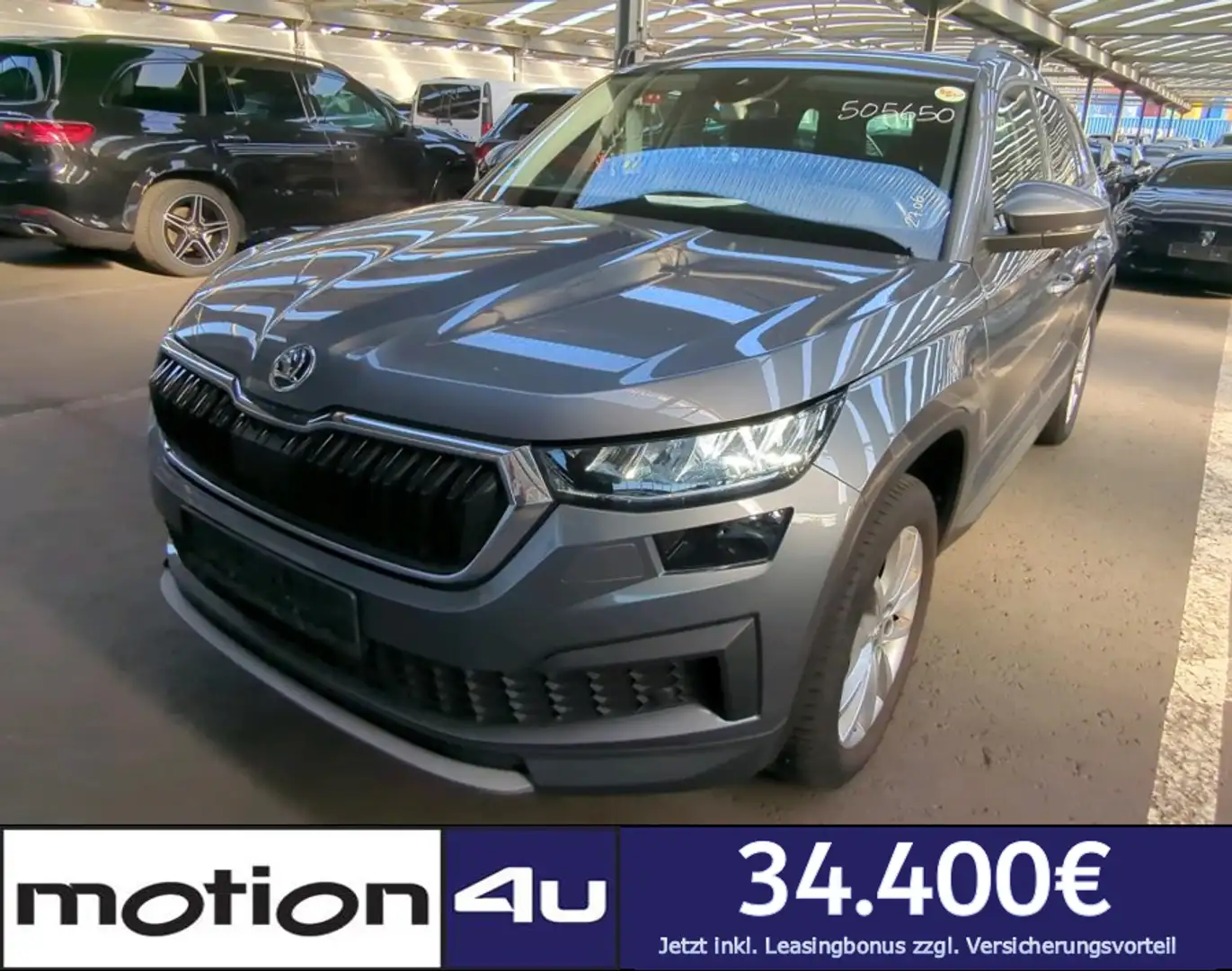 Skoda Kodiaq 2.0 TDI Facelift Ambition RFK LED KESSY SHZ LHZ D Silber - 1