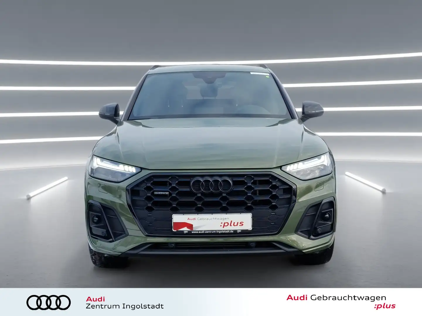 Audi Q5 55 TFSI e qu S line MATRIX KAMERA Optik-schw. Grün - 2