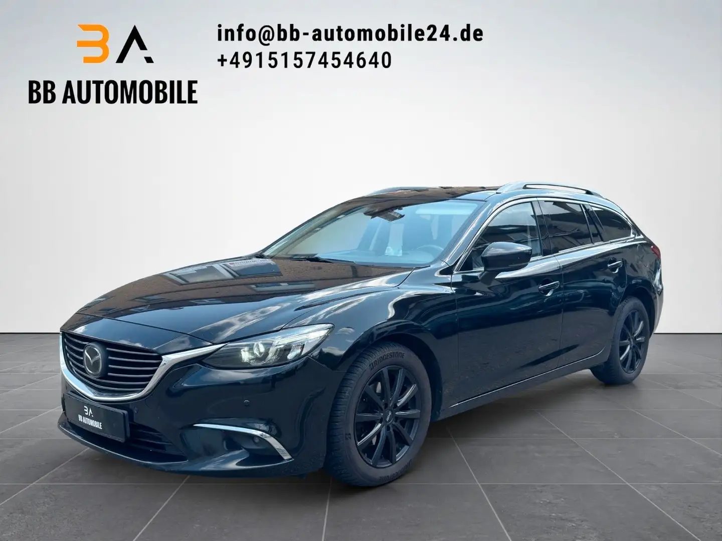 Mazda 6 Nakama Intense ACC HUD CAM LEDER MEMO MATRIX Schwarz - 1