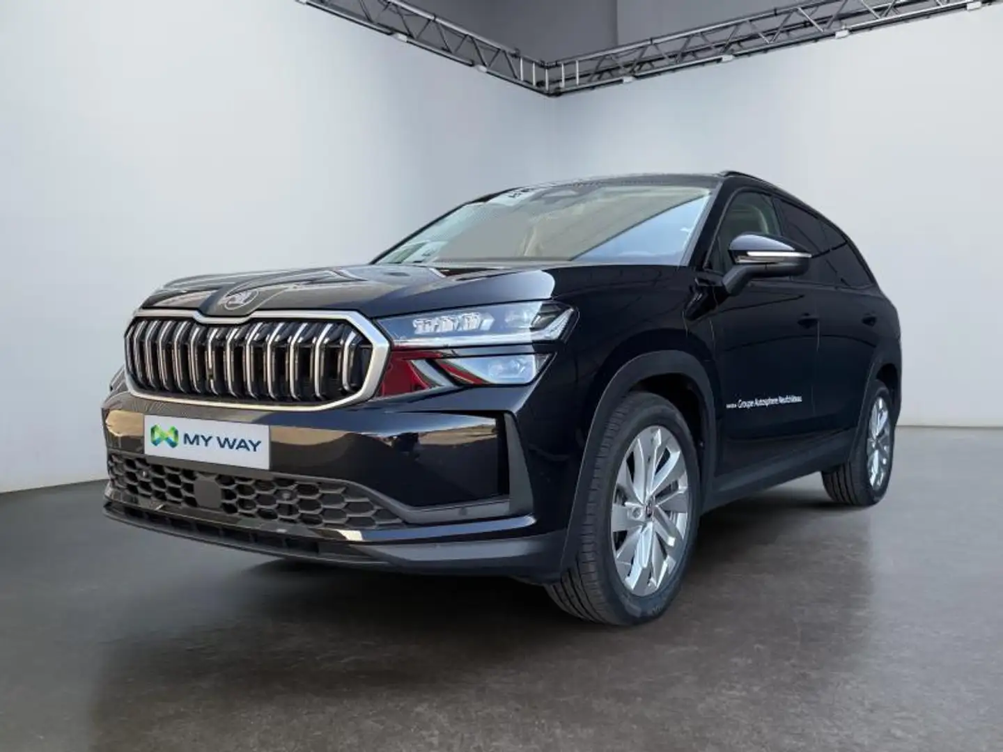 Skoda Kodiaq Selection - GPS/clim/toit pano/hybride - tvac Zwart - 1