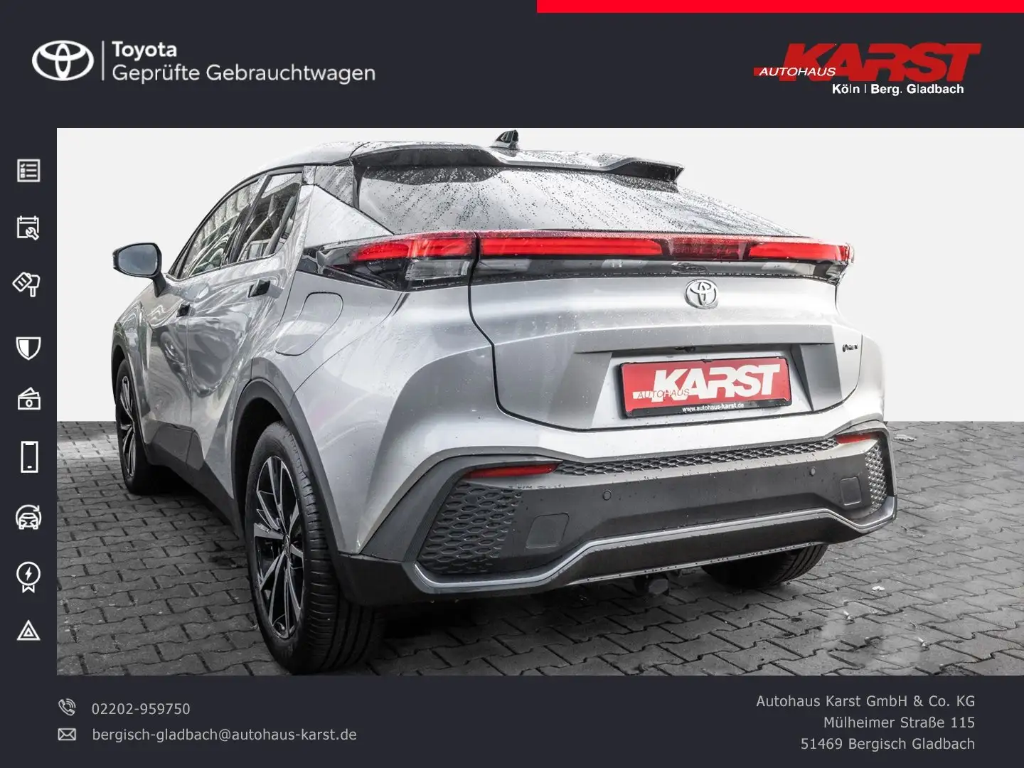 Toyota C-HR 2.0 Hybrid Team Deutschland Argintiu - 2