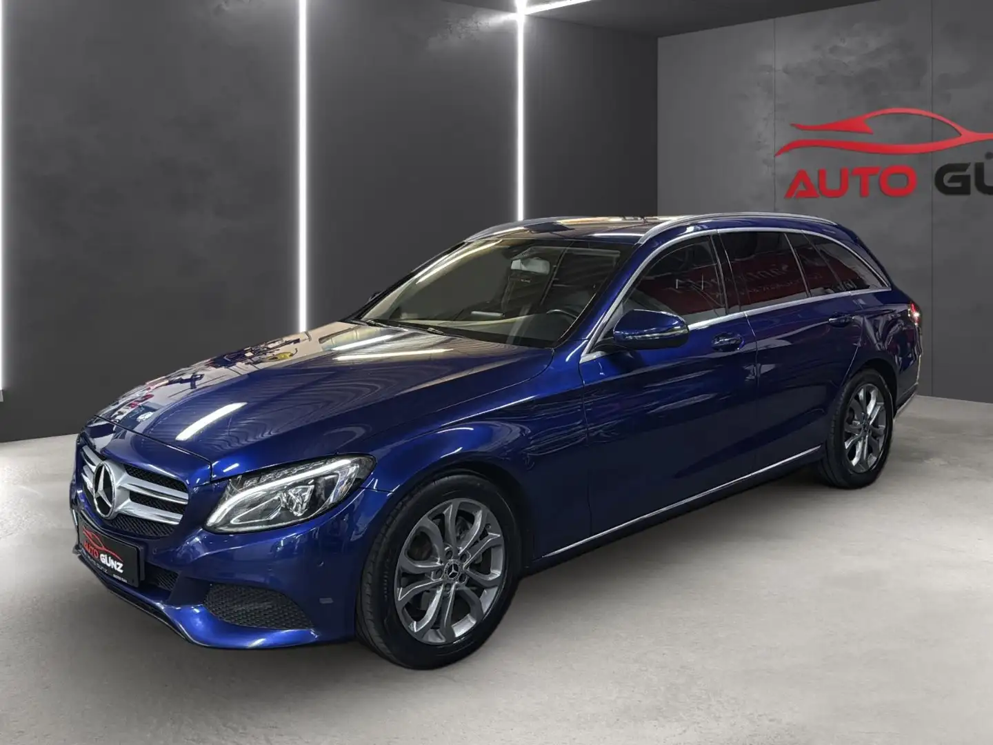 Mercedes-Benz C 220 dT Avantgarde Aut. *Navi-Kamera-AHK* Blau - 1