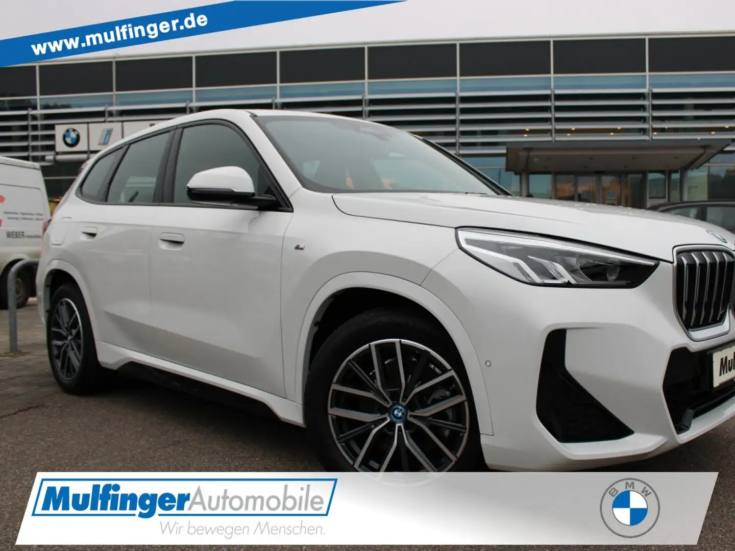 BMW iX1 x30 M Sport Leder DrivAss+ACC Kamera Ad-Fahr Weiß - 1